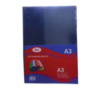 Deluxe A3 PVC Clear Binding Sheet 200 Micron 