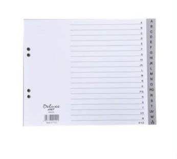 Deluxe A5 A-Z PVC Grey Divider