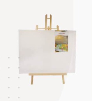 SuperDeal 24x30 Canvas with 40cm Stand 