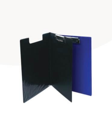 Deluxe F/C Clip Board Single/ Double Sided Pressure Clip PVC 