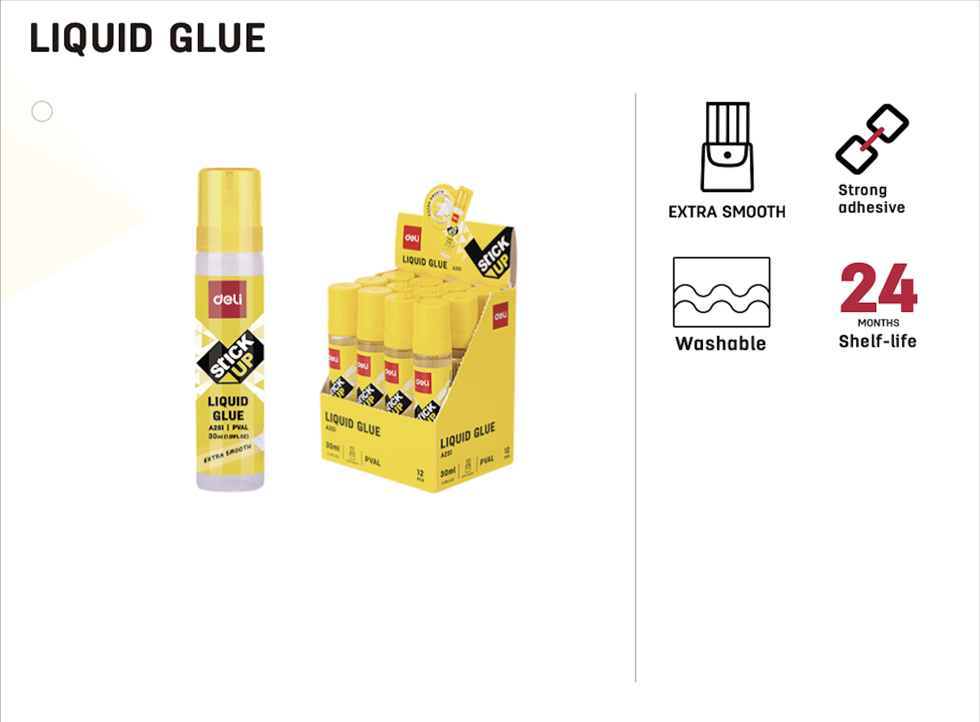 Deli Liquid Glue 30ml 