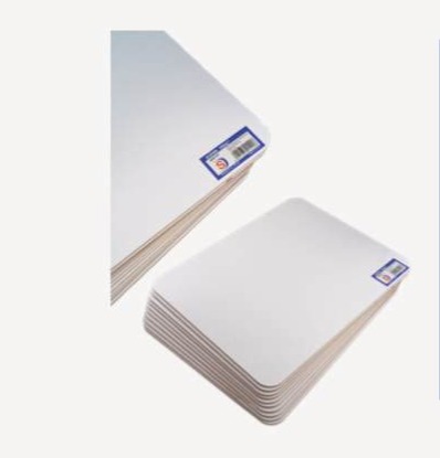 SuperDeal Double Sided White Board Slim Frame 30x40
