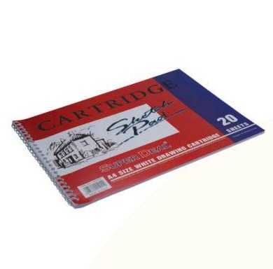 SuperDeal Drawing Book A4 Color 20 Sheets