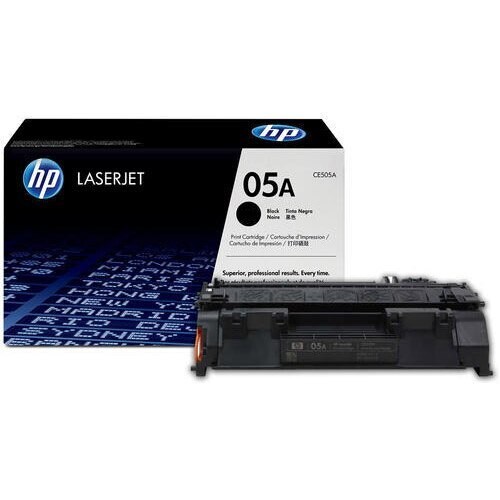 HP 05A Black Original LaserJet Toner Cartridge
(CE505A)