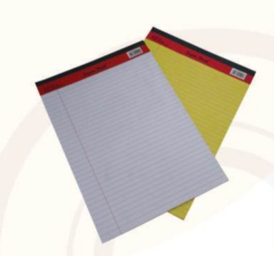 SuperDeal Legal Pad 5"x8" 50 Sheets 