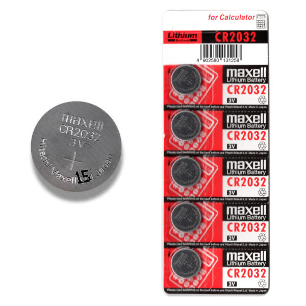  MAXELL CR (Coin Type) CR2032 / CR2025 Lithium Manganese Dioxide Battery