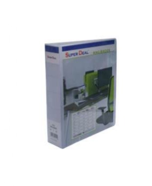 SuperDeal A4 2D Ring Binder 3" 