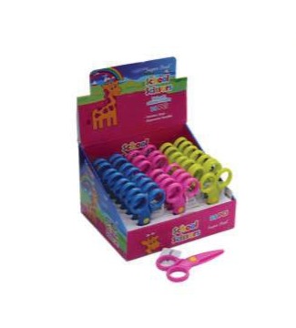 SuperDeal Kids Scissor Plastic 1x24 