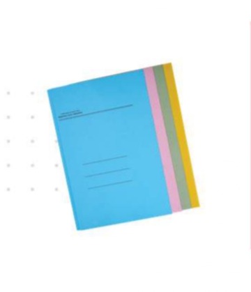 SuperDeal F/C Square Cut Folder 300GSM Without Fastener 