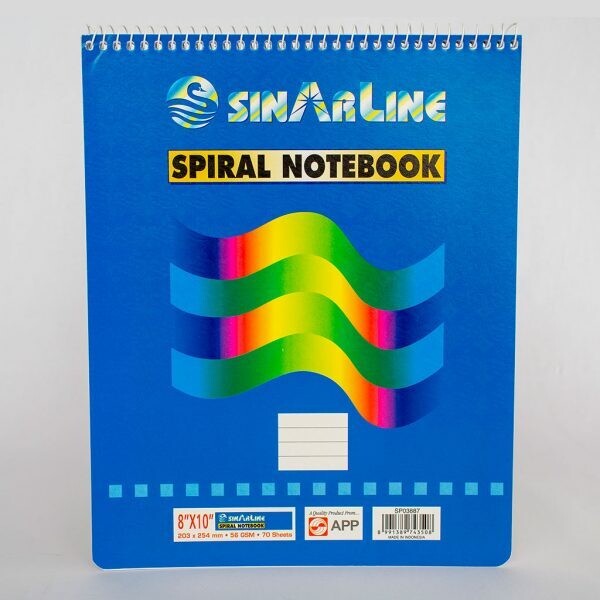 SinarLine Top Spiral Short Hand Books