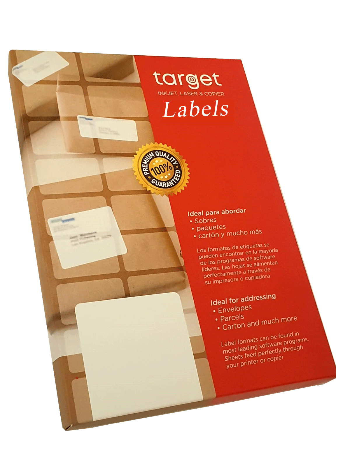 Target Printable Computer Labels - 100 Sheet / Pack