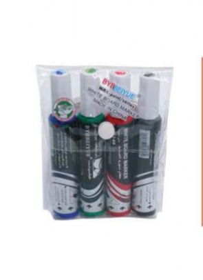 SuperDeal Whiteboard Marker Assorted 1x4 